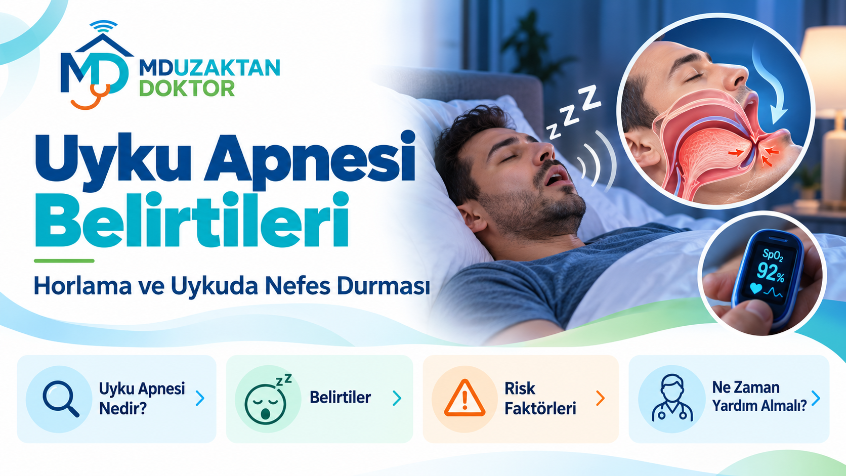 Uyku Apnesi Belirtileri: Horlama ve Uykuda Nefes Durması