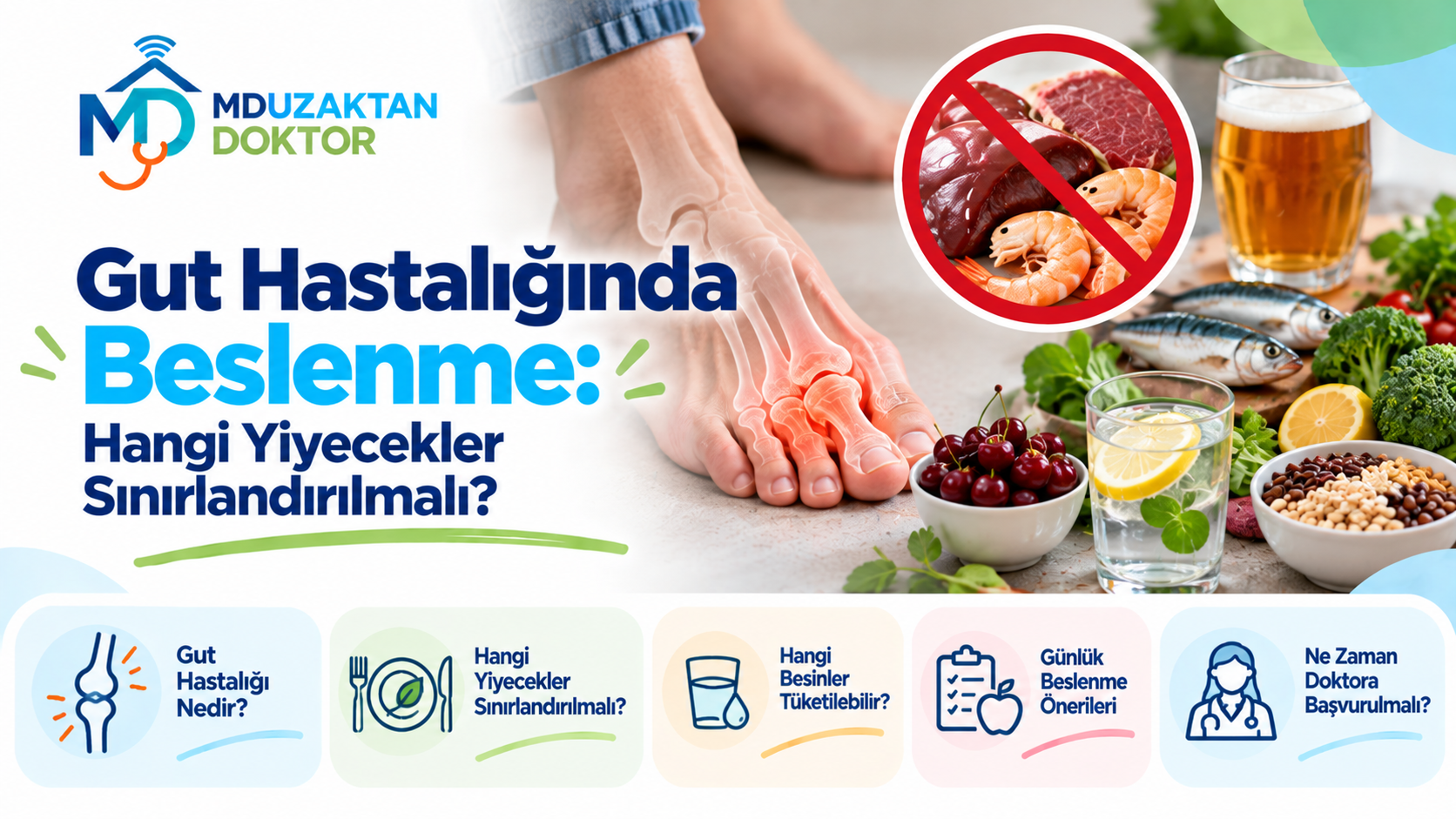 Gut Hastalığında Beslenme: Hangi Yiyecekler Sınırlandırılmalı?